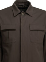HERNO surchemise en coton homme marron – Image 3