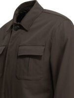 HERNO surchemise en coton homme marron – Image 4