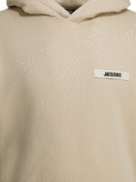 JACQUEMUS sweat-shirt en coton homme beige – Image 3