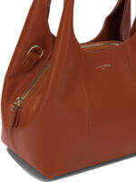 LE TANNEUR sac à main en cuir femme orange – Image 4