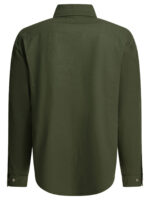 MANIFATTURA CECCARELLI surchemise en coton homme verte – Image 2