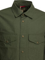 MANIFATTURA CECCARELLI surchemise en coton homme verte – Image 3