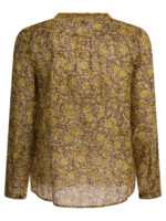 MARANT ÉTOILE blouse en coton femme beige – Image 2