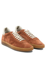 OFFICINE CREATIVE baskets en cuir homme orange – Image 2
