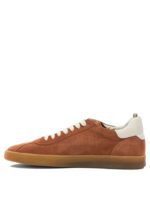 OFFICINE CREATIVE baskets en cuir homme orange – Image 3