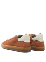 OFFICINE CREATIVE baskets en cuir homme orange – Image 4