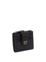 PINKO porte-monnaie en cuir femme noir – Image 2
