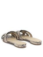 SERGIO LEVANTESI mules en cuir femme beige – Image 4