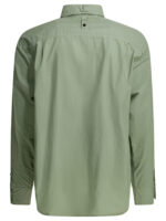 STONE ISLAND chemise en coton homme verte – Image 2