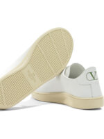 VALENTINO GARAVANI baskets en cuir homme blanc – Image 5