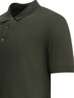 BARACUTA polo en coton homme vert – Image 4