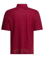 BRUNELLO CUCINELLI polo en lin et coton homme rouge – Image 2