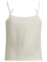 KHAITE débardeur en coton femme blanc – Image 2