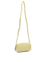 KHAITE sac à épaule en cuir femme jaune – Image 2