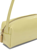 KHAITE sac à épaule en cuir femme jaune – Image 4