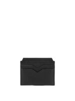 VALEXTRA porte-cartes "4 CC" en cuir homme noir – Image 3