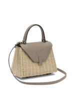 VALEXTRA sac à main Small en cuir femme beige – Image 2