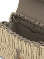 VALEXTRA sac à main Small en cuir femme beige – Image 5