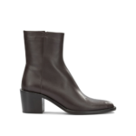 POMME D'OR bottes en cuir femme marron