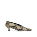 AEYDE escarpins en cuir femme beige