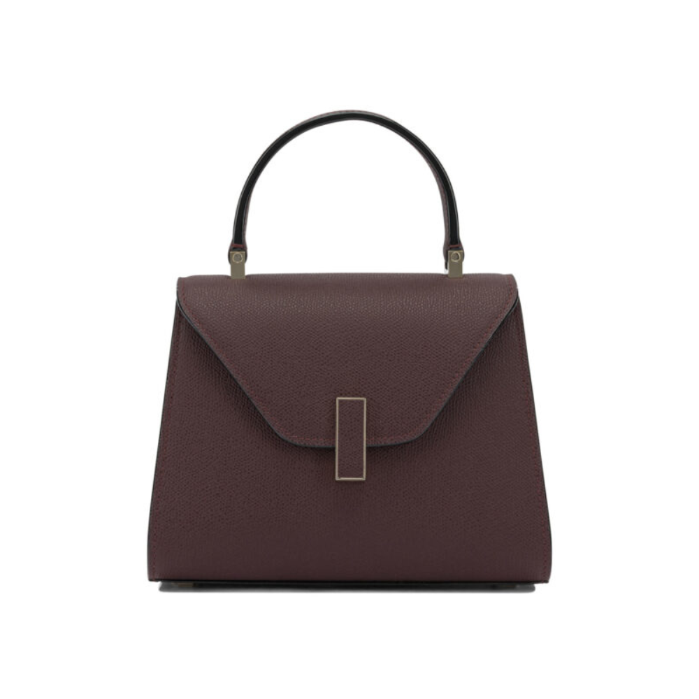 Sans titre (1000 x 1000 px) - 2026-07-05T195936.812 VALEXTRA sac à main petit modèle en cuir femme bordeaux – Image 1