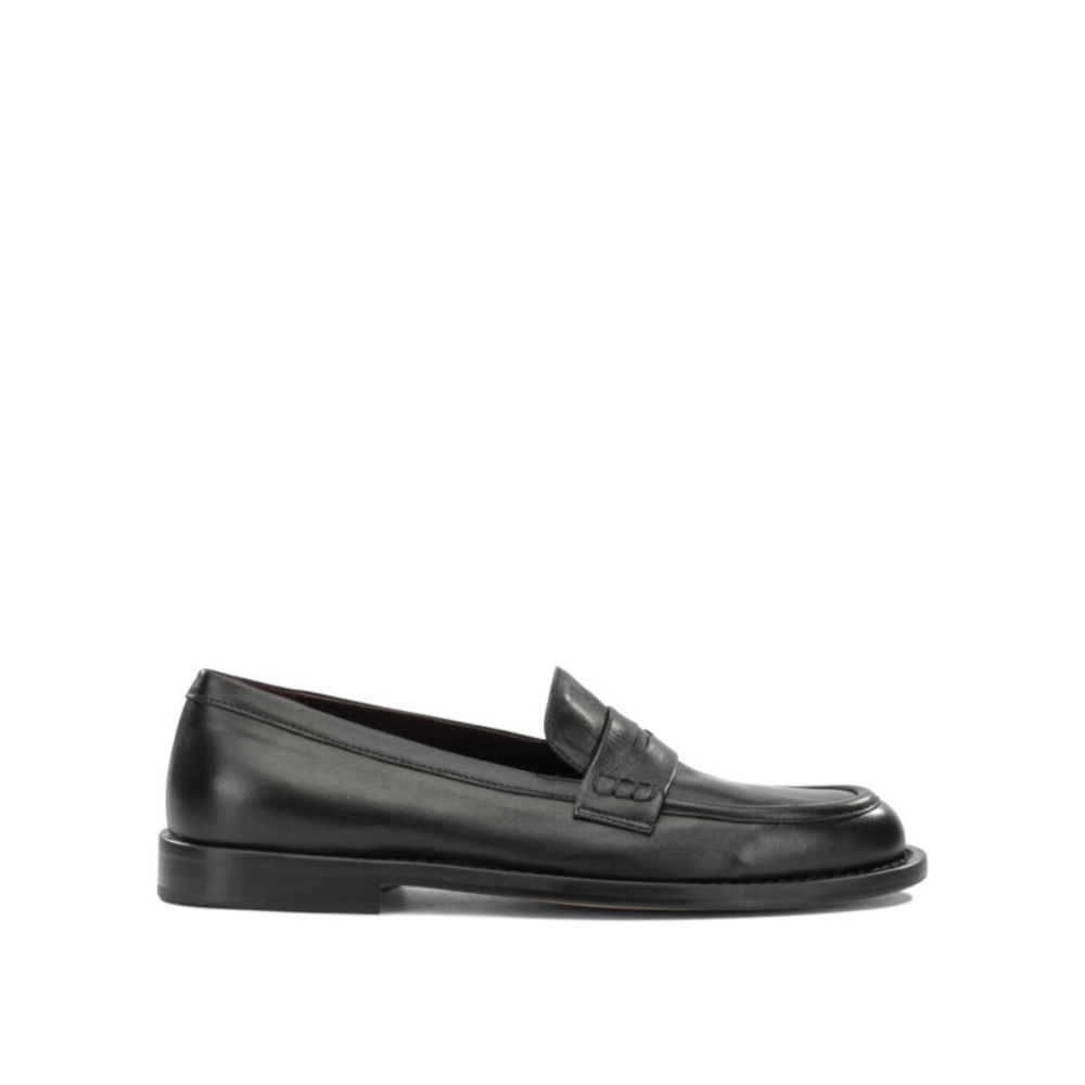 Sans titre (1000 x 1000 px) - 2026-07-05T204228.230 POMME D'OR mocassins en cuir femme noirs – Image 1