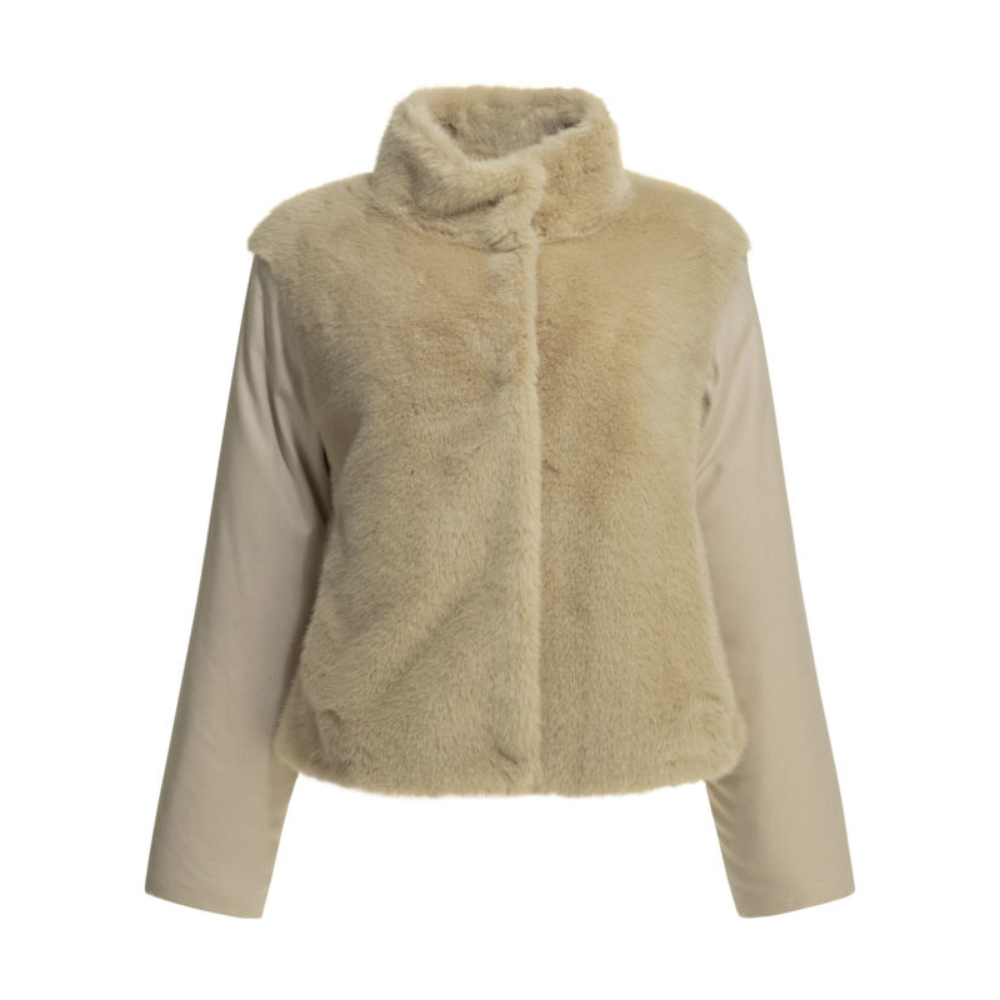 Sans titre (1000 x 1000 px) - 2026-07-05T224744.980 HERNO manteau court femme beige – Image 1