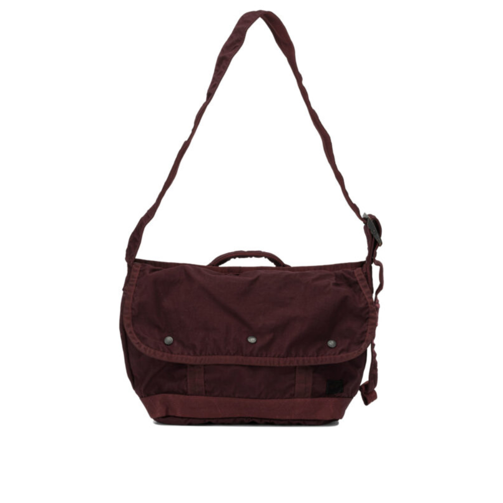 Sans titre (1000 x 1000 px) - 2026-07-05T230825.128 PORTER-YOSHIDA & CO sac bandoulière en coton homme bordeaux – Image 1