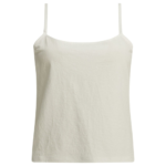 KHAITE débardeur en coton femme blanc