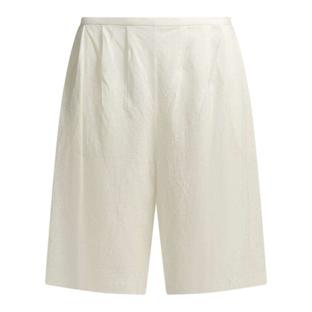 Sans titre (1000 x 1000 px) - 2026-07-07T194446.305 KHAITE short en coton femme blanc – Image 1