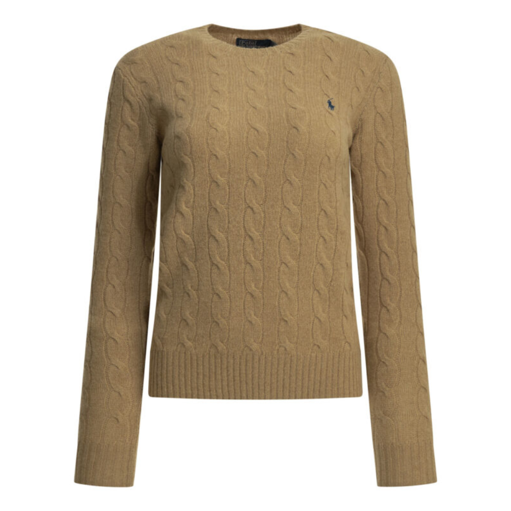 Sans titre (1000 x 1000 px) - 2026-07-07T205426.573 POLO RALPH LAUREN pull en laine et cachemire femme beige – Image 1