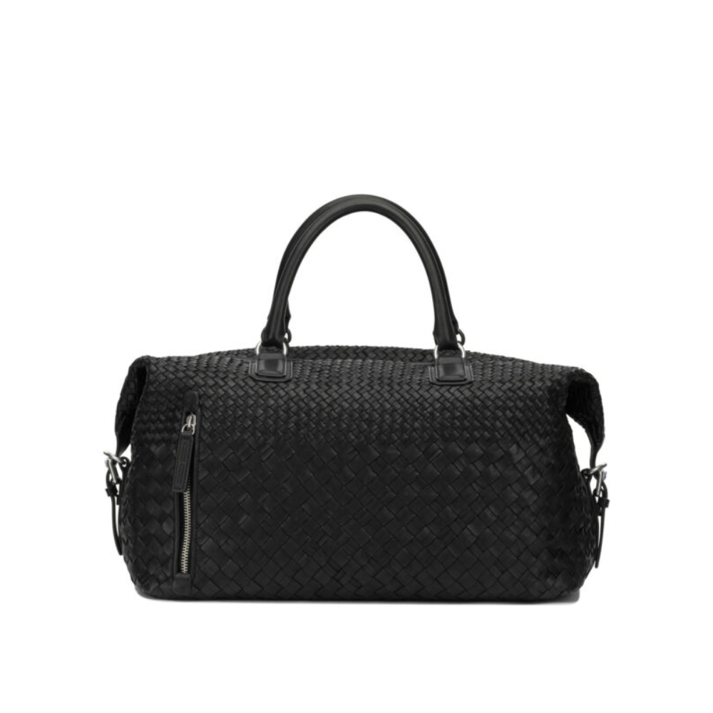 Sans titre (1000 x 1000 px) - 2026-07-08T205523.750 OFFICINE CREATIVE sac de voyage en cuir homme noir – Image 1