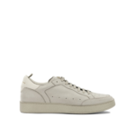 OFFICINE CREATIVE baskets en cuir homme grises