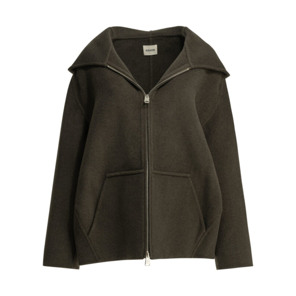 Sans titre (1000 x 1000 px) - 2026-07-08T215102.490 KHAITE veste en laine femme verte – Image 1