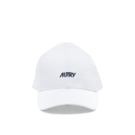 AUTRY casquette en coton homme blanche