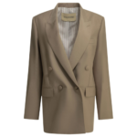 VALENTINO blazer en mohair femme beige