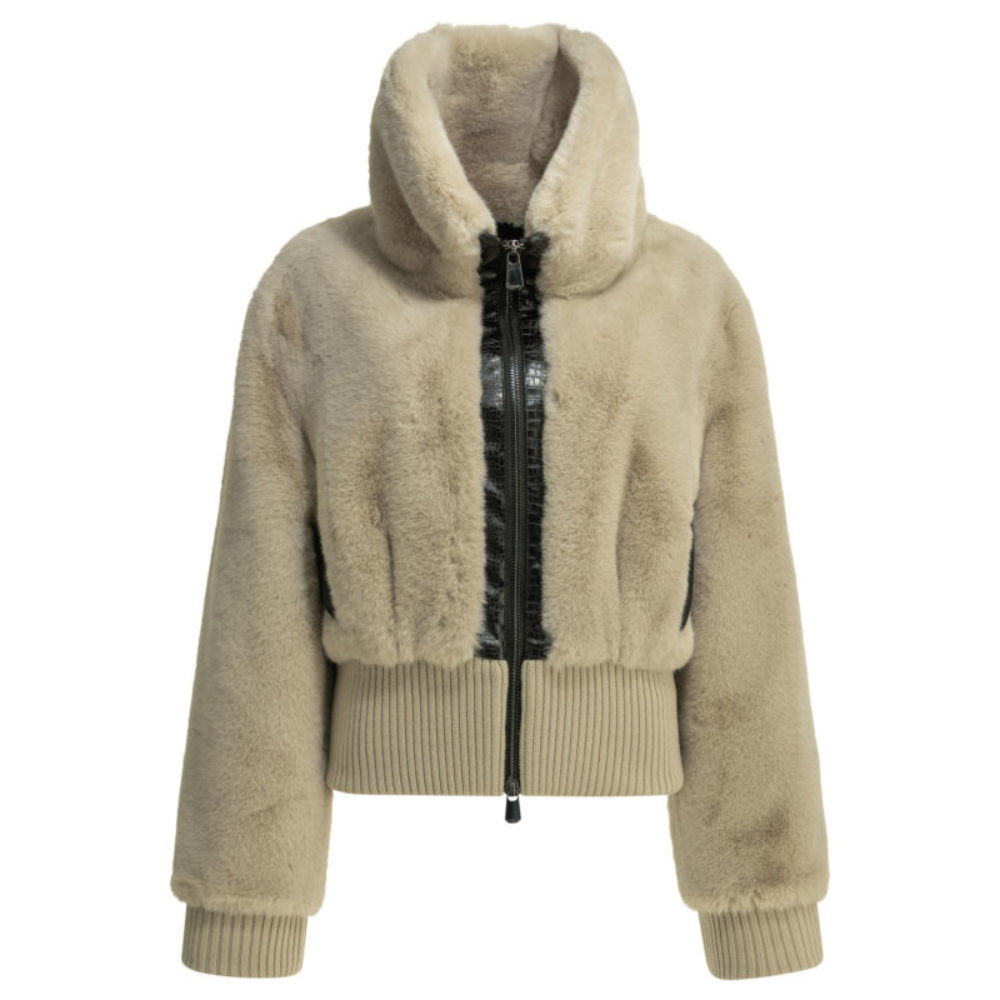 Sans titre (1000 x 1000 px) - 2026-07-09T211006.516 PINKO veste en polyester femme beige – Image 1