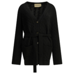 VALENTINO cardigan en cachemire femme noir