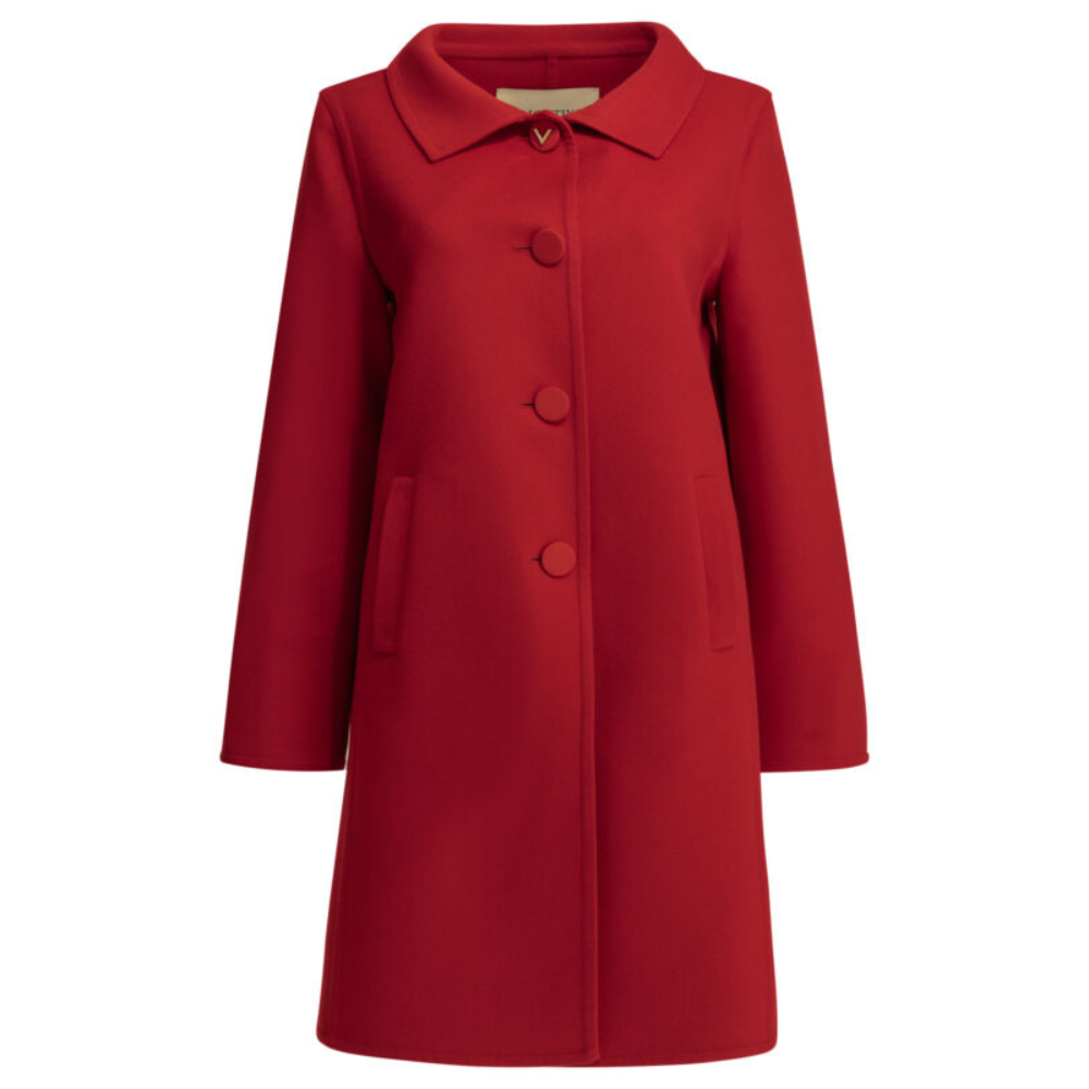 Sans titre (1000 x 1000 px) - 2026-07-09T215753.622 VALENTINO manteau long en laine femme rouge – Image 1