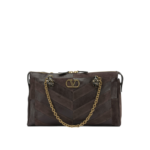 VALENTINO GARAVANI sac à bandoulière en cuir femme marron