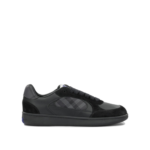 BURBERRY sneakers en cuir homme noires