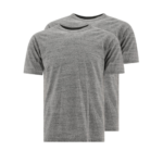 WHITESVILLE lot de 2 t-shirts en coton homme gris