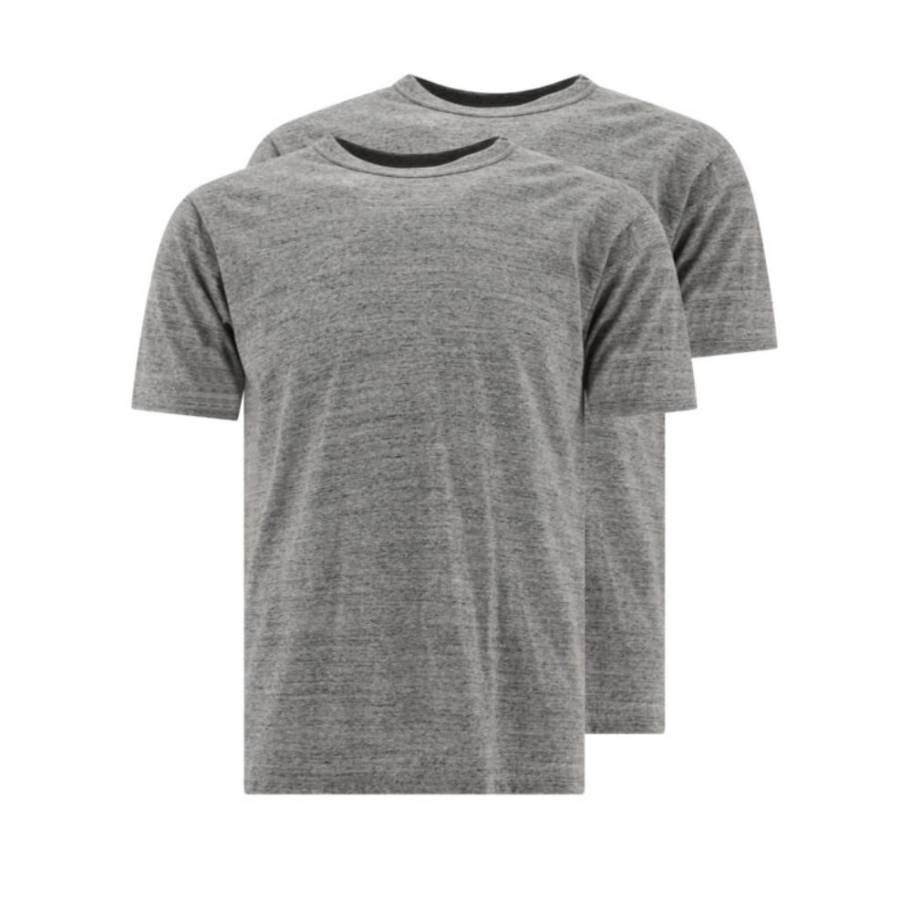 Sans titre (1000 x 1000 px) - 2026-07-10T220654.805 WHITESVILLE lot de 2 t-shirts en coton homme gris – Image 1