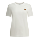 MAISON KITSUNÉ t-shirt en coton femme blanc