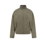 BOTTEGA VENETA veste en coton en cuir homme verte