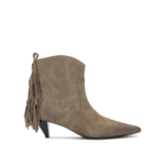 PINKO bottes en daim femme beiges