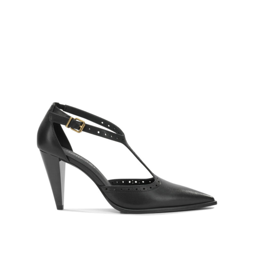 Sans titre (1000 x 1000 px) - 2026-07-16T185400.716 PINKO chaussures à talons en cuir femme noires – Image 1