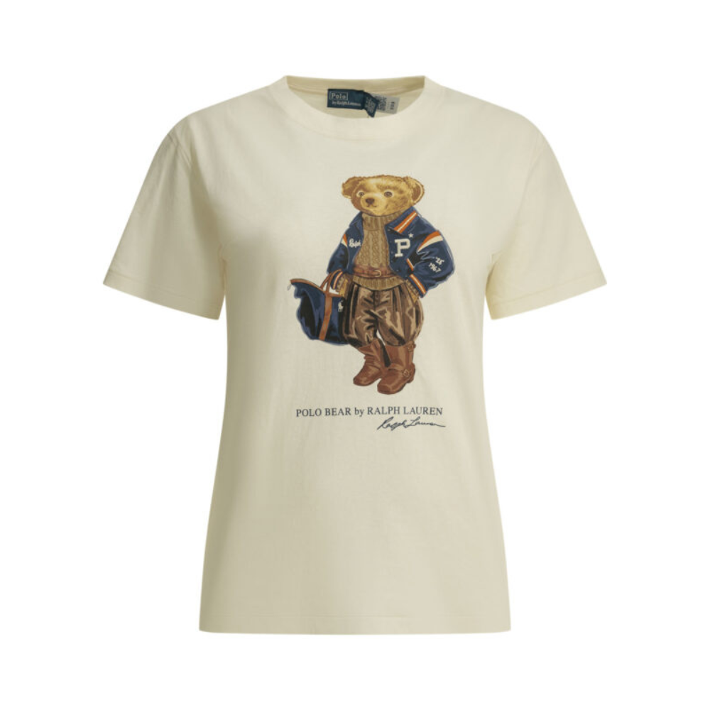 Sans titre (1000 x 1000 px) - 2026-07-16T190911.863 POLO RALPH LAUREN t-shirt en coton femme blanc – Image 1