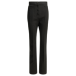 VALENTINO pantalon en laine femme noir