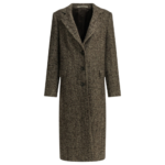TAGLIATORE manteau long en laine femme marron